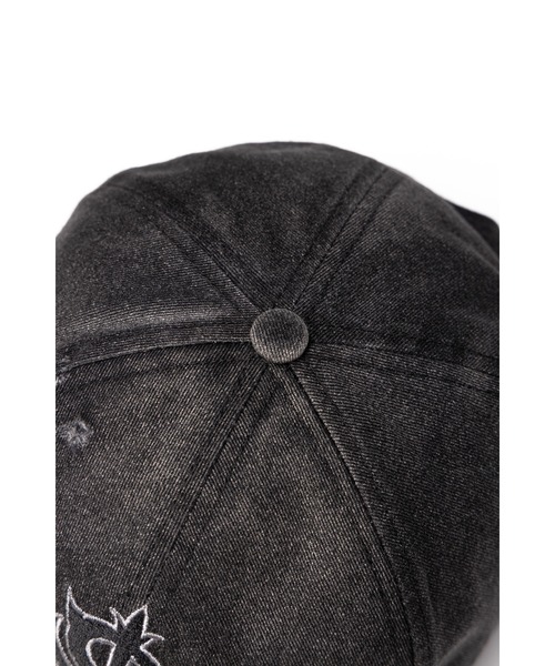 SUPPLIER(サプライヤー)の「キャップ|Ripped Brim 6 Panel Cap|SUPPLIER(キャップ・メンズ・ブラック・FREE)」の4枚目の写真