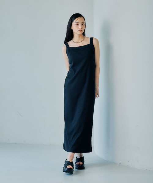 LEPSIM(レプシィム)の「アソートノースリワンピース 497473(ワンピース・レディース・レッド/ネイビー/ブラック・FREE)」の2枚目の写真