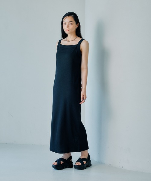 LEPSIM(レプシィム)の「アソートノースリワンピース 497473(ワンピース・レディース・レッド/ネイビー/ブラック・FREE)」の12枚目の写真