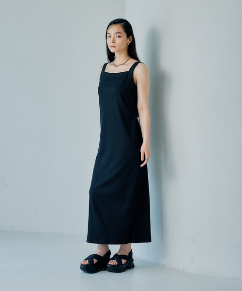 LEPSIM(レプシィム)の「アソートノースリワンピース 497473(ワンピース・レディース・レッド/ネイビー/ブラック・FREE)」の11枚目の写真