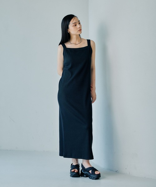 LEPSIM(レプシィム)の「アソートノースリワンピース 497473(ワンピース・レディース・レッド/ネイビー/ブラック・FREE)」の10枚目の写真