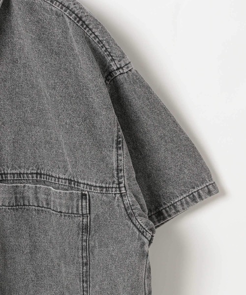 3.3 Field Trip （3.3フィールドトリップ）の「3.3 Field Trip／5分袖デニムシャツ（シャツ/ブラウス・レディース・その他1/その他2・FREE）」の19枚目の写真