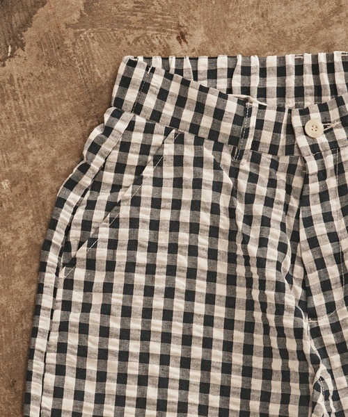 ★SEA NY★Neciのギンガムチェックショートパンツ★送関込 セール】 WEB限定【MEN】ギンガムチェック ショートパンツ