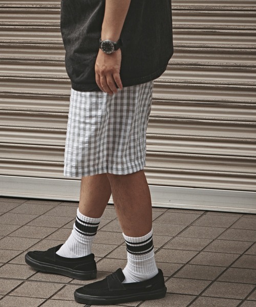 Gingham Check Easy Shorts / ギンガムチェックイージーショート