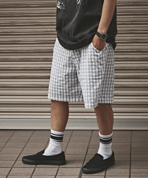 Gingham Check Easy Shorts / ギンガムチェックイージーショート