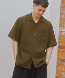 【MAISON CLUB】Open Collar Half Sleeve Shirt KKP/ 開襟ハーフスリーブシャツ