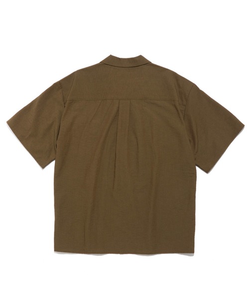 MAISON CLUB(メゾンクラブ)の「【MAISON CLUB】Open Collar Half Sleeve Shirt KKP/ 開襟ハーフスリーブシャツ(シャツ/ブラウス・メンズ・ブラック/ホワイト/ブラウン・M/L)」の4枚目の写真
