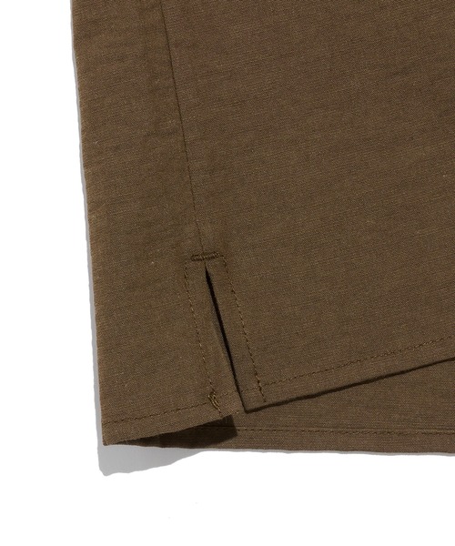 MAISON CLUB(メゾンクラブ)の「【MAISON CLUB】Open Collar Half Sleeve Shirt KKP/ 開襟ハーフスリーブシャツ(シャツ/ブラウス・メンズ・ブラック/ホワイト/ブラウン・M/L)」の9枚目の写真