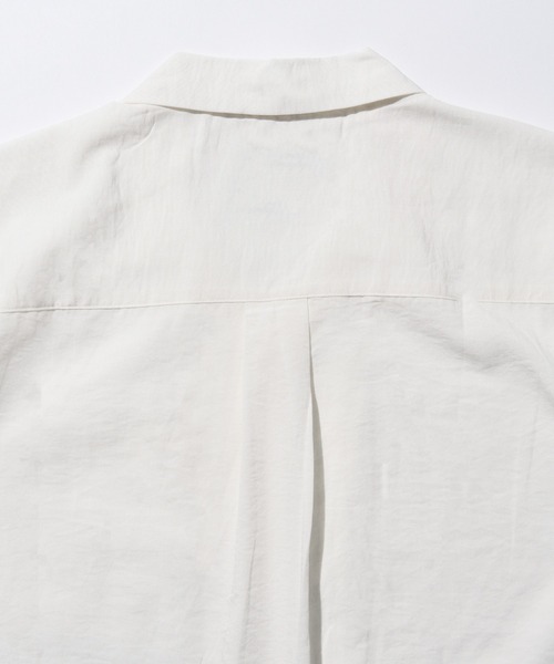 MAISON CLUB(メゾンクラブ)の「【MAISON CLUB】Open Collar Half Sleeve Shirt KKP/ 開襟ハーフスリーブシャツ(シャツ/ブラウス・メンズ・ブラック/ホワイト/ブラウン・M/L)」の13枚目の写真