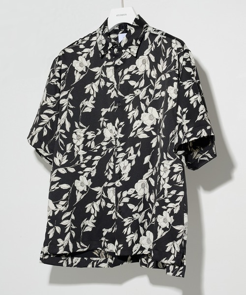 STUDIOUS(ステュディオス)の「ASSORTED PATTERN SHIRTS S.S(シャツ/ブラウス・メンズ・グレー/ブラック/ダークグレー/ネイビー/ホワイト・2/1)」の3枚目の写真