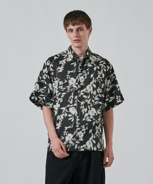 STUDIOUS(ステュディオス)の「ASSORTED PATTERN SHIRTS S.S(シャツ/ブラウス・メンズ・グレー/ブラック/ダークグレー/ネイビー/ホワイト・2/1)」の19枚目の写真