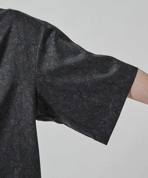 STUDIOUS(ステュディオス)の「ASSORTED PATTERN SHIRTS S.S(シャツ/ブラウス・メンズ・グレー/ブラック/ダークグレー/ネイビー/ホワイト・2/1)」の9枚目の写真