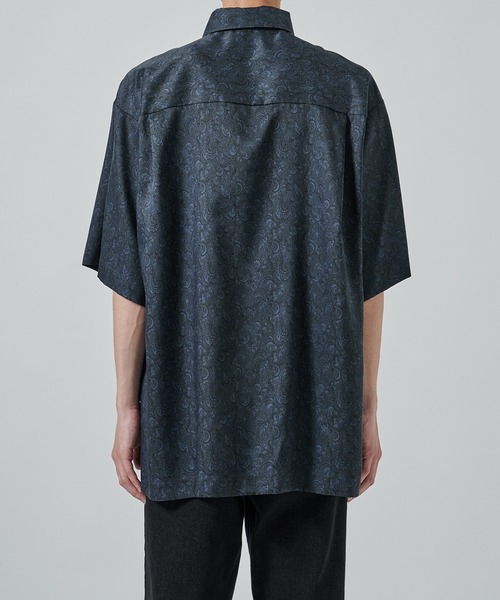 STUDIOUS(ステュディオス)の「ASSORTED PATTERN SHIRTS S.S(シャツ/ブラウス・メンズ・グレー/ブラック/ダークグレー/ネイビー/ホワイト・2/1)」の12枚目の写真