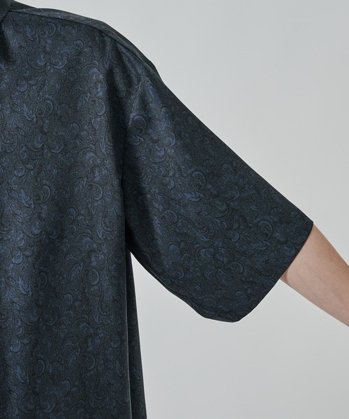 STUDIOUS(ステュディオス)の「ASSORTED PATTERN SHIRTS S.S(シャツ/ブラウス・メンズ・グレー/ブラック/ダークグレー/ネイビー/ホワイト・2/1)」の18枚目の写真