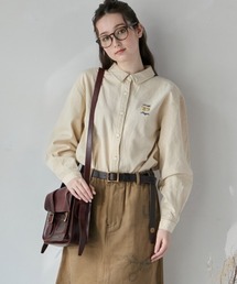 KRIFF MAYER Lady's Collection | 【綿100%】デニム刺繍シャツ(シャツ/ブラウス)