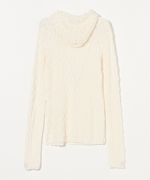 ASTRAET（アストラット）の「＜ASTRAET＞レース  フーデッドカットソー（パーカー・レディース・ブラック/オフホワイト・FREE）」の22枚目の写真