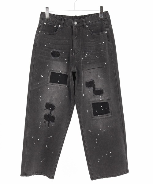 デニム・ジーパン No.0936 snap cago wide denim banding PT CIAOPANIC TYPY ジーンズ デニム デニムパンツ 「新色追加