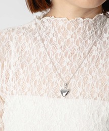 ANNIKA INEZ Voluptuous Heart Necklace, Lrg アニカ イネズ ハート ネックレス