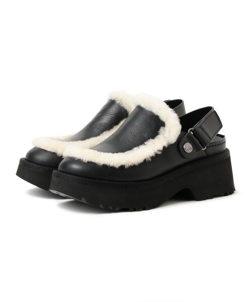 UGG(アグ)の「UGG(R) / Esmee Leather Clog(ブーツ・レディース・ブラック・8/7/6)」の5枚目の写真