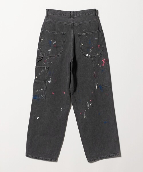 BEAUTY&YOUTH UNITED ARROWS（ビューティーアンドユースユナイテッドアローズ）の「コットンペイントデニムパンツ（デニムパンツ・レディース・ブラック/ホワイト・XS/S/M）」の13枚目の写真