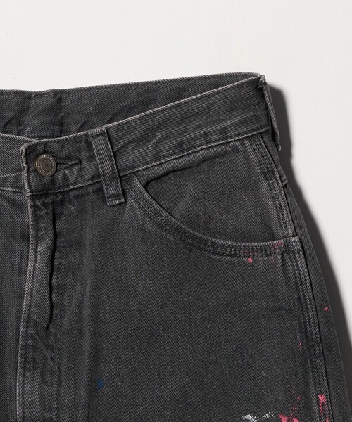 BEAUTY&YOUTH UNITED ARROWS（ビューティーアンドユースユナイテッドアローズ）の「コットンペイントデニムパンツ（デニムパンツ・レディース・ブラック/ホワイト・XS/S/M）」の14枚目の写真