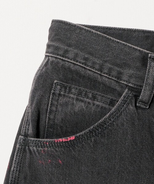 BEAUTY&YOUTH UNITED ARROWS（ビューティーアンドユースユナイテッドアローズ）の「コットンペイントデニムパンツ（デニムパンツ・レディース・ブラック/ホワイト・XS/S/M）」の15枚目の写真