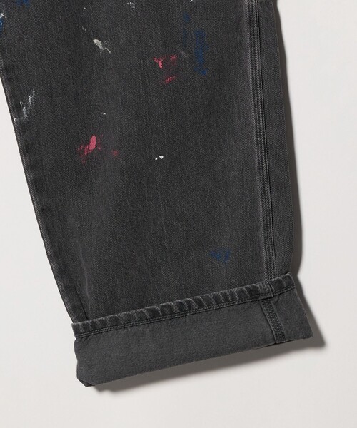BEAUTY&YOUTH UNITED ARROWS（ビューティーアンドユースユナイテッドアローズ）の「コットンペイントデニムパンツ（デニムパンツ・レディース・ブラック/ホワイト・XS/S/M）」の20枚目の写真