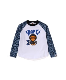 アベイシングエイプ キッズ　サイドロゴ　キッズTシャツ ブラック 楽天市場】アベイシングエイプ Tシャツ（キッズサイズ（cm）100
