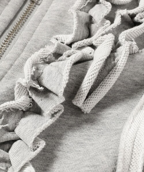 Ray BEAMS（レイビームス）の「フリルブレード ウラケ ベスト（ベスト・レディース・ライトグレー/チャコールグレー・ONE SIZE）」の22枚目の写真