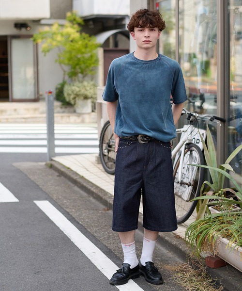 kutir(クティール)の「VINTAGELIKE BICOLOR STITCH TEE/ヴィンテージライクバイカラーステッチTEE(Tシャツ/カットソー・メンズ・ブラック/ネイビー/ライトグレー・MEDIUM/LARGE)」の21枚目の写真