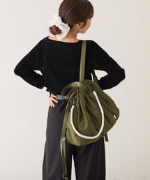 :【2サイズ展開あり】撥水ナイロンマルチウェイBAG