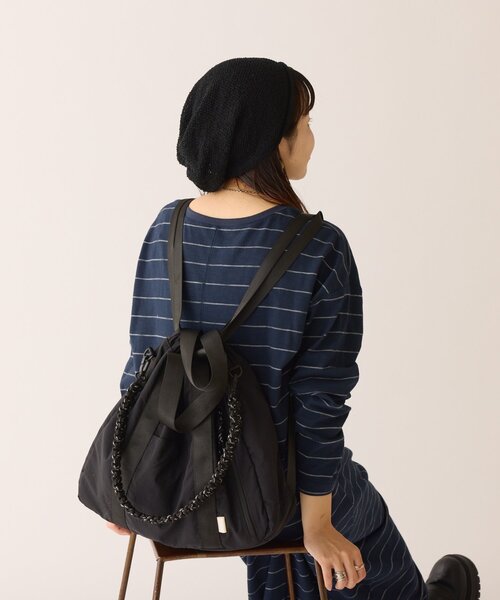 2サイズ展開あり】撥水ナイロンマルチウェイBAG（トートバッグ