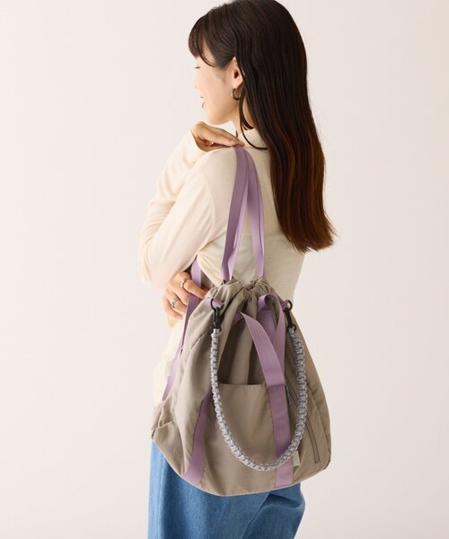 KAIRI企画】2サイズ展開あり/撥水ナイロンマルチウェイBAG（トート