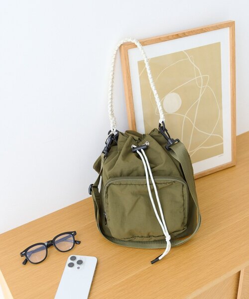 2サイズ展開あり】撥水ナイロンマルチウェイBAG（トートバッグ 