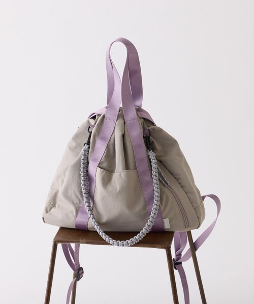 CIAOPANIC TYPY(チャオパニックティピー)の「:【2サイズ展開あり】撥水ナイロンマルチウェイBAG(トートバッグ・レディース・グレー/ブラック/ベージュ/オレンジ/ホワイト/カーキ/ベージュ系その他/グレー系その他/ブラック系その他/オリーブ/オレンジ系その他/ホワイト系その他・ONE SIZE)」の22枚目の写真