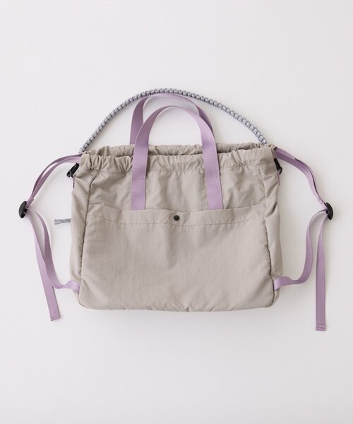 KAIRI企画】2サイズ展開あり/撥水ナイロンマルチウェイBAG（トート