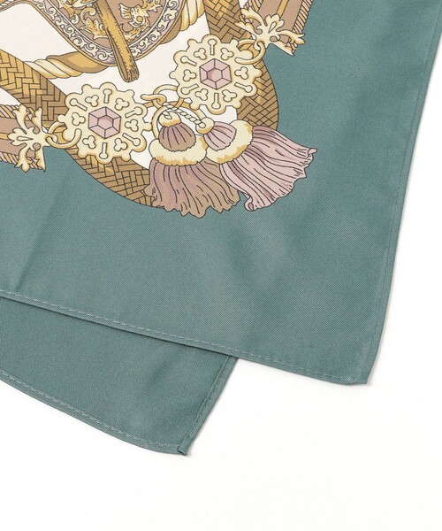 B:MING by BEAMS(ビーミングバイビームス)の「ベルト柄 スカーフ(バンダナ/スカーフ・レディース・ブラウン/グリーン系その他4・ONE SIZE)」の6枚目の写真