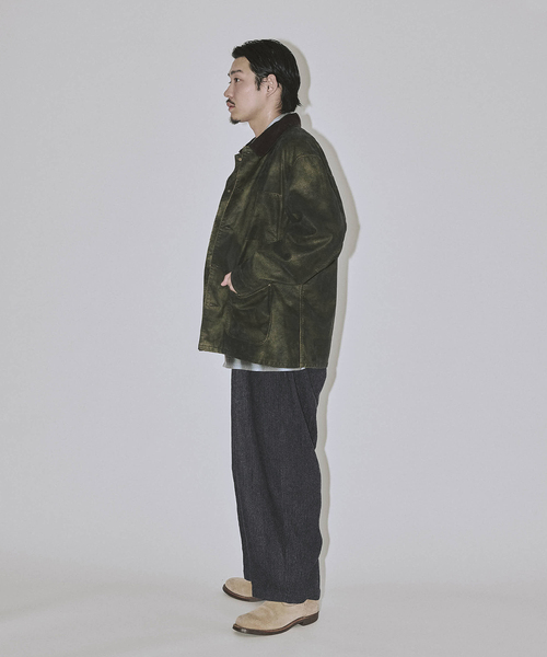JOURNAL STANDARD J.S HOMESTEAD(ジャーナルスタンダードホームステッド)の「J.S.Homestead / モルキュール インフレーション スラックス(スラックス・メンズ・ベージュ/チャコールグレー/ブラック・MEDIUM/LARGE)」の5枚目の写真