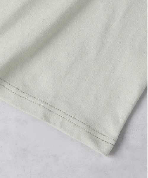 Right-on（ライトオン）の「【VIVIAN BLUE】肩あきフロッキープリントTシャツ（Tシャツ/カットソー・キッズ・ホワイト/ダークグレー/オリーブ・130/140/150/160）」の12枚目の写真