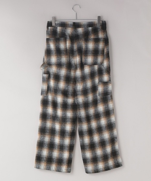 LOWRYS FARM(ローリーズファーム)の「【LFM(U)】シャギーチェックペインターパンツ 593296(その他パンツ・メンズ・ブラック/ブルー・MEDIUM/LARGE)」の3枚目の写真