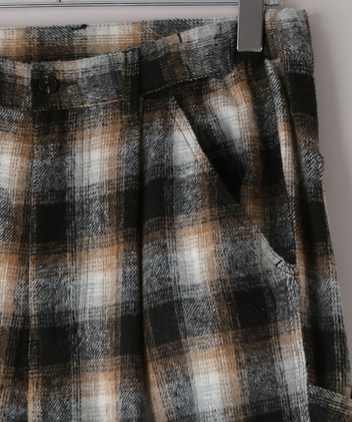 LOWRYS FARM(ローリーズファーム)の「【LFM(U)】シャギーチェックペインターパンツ 593296(その他パンツ・メンズ・ブラック/ブルー・MEDIUM/LARGE)」の5枚目の写真