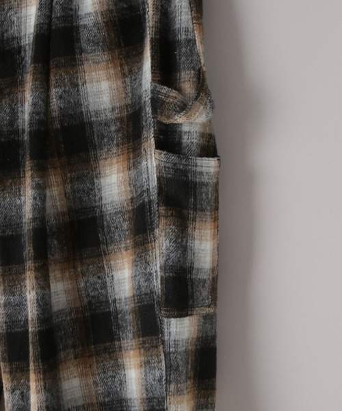 LOWRYS FARM(ローリーズファーム)の「【LFM(U)】シャギーチェックペインターパンツ 593296(その他パンツ・メンズ・ブラック/ブルー・MEDIUM/LARGE)」の6枚目の写真