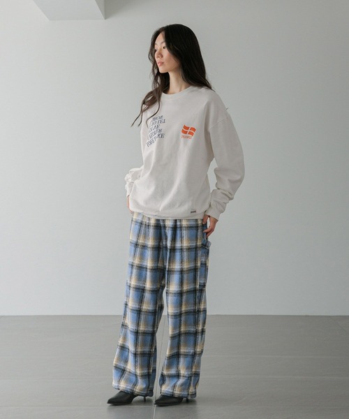 LOWRYS FARM(ローリーズファーム)の「【LFM(U)】シャギーチェックペインターパンツ 593296(その他パンツ・メンズ・ブラック/ブルー・MEDIUM/LARGE)」の17枚目の写真