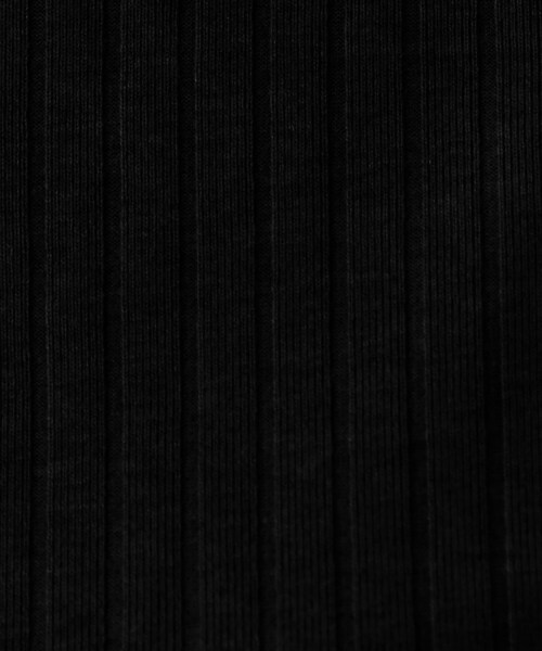 OPAQUE.CLIP（オペークドットクリップ）の「汗染み防止 ボートネックリブカットソー【洗濯機洗い可/抗ピル】（Tシャツ/カットソー・レディース・グレー/ブラック/ホワイト/ダークブラウン・38/40）」の16枚目の写真