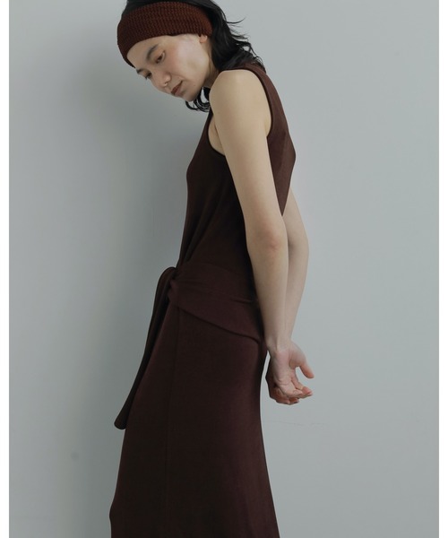 anuke（アンヌーク）の「Layered Onepiece（ワンピース・レディース・チャコールグレー/ブラウン・36inch/38inch）」の12枚目の写真