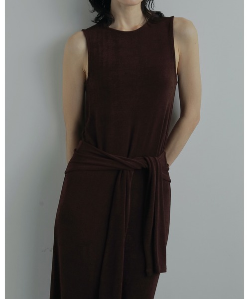 anuke（アンヌーク）の「Layered Onepiece（ワンピース・レディース・チャコールグレー/ブラウン・36inch/38inch）」の14枚目の写真
