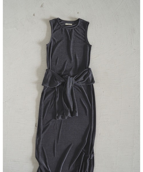 anuke（アンヌーク）の「Layered Onepiece（ワンピース・レディース・チャコールグレー/ブラウン・36inch/38inch）」の7枚目の写真