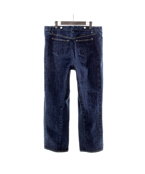 TXA（ティーエックスエー）の「Box-shaped Jeans Washed Indigo（デニムパンツ・メンズ・ワンウォッシュ・2/1）」の2枚目の写真