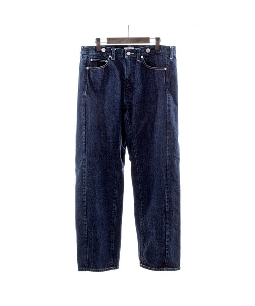 TXA（ティーエックスエー）の「Box-shaped Jeans Washed Indigo（デニムパンツ・メンズ・ワンウォッシュ・2/1）」の6枚目の写真