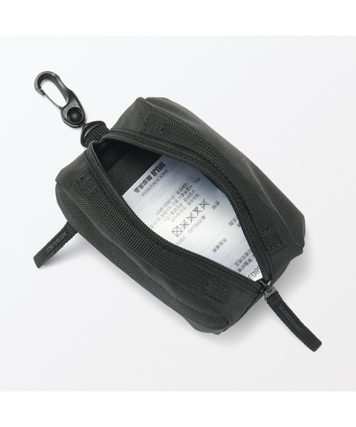 無印良品（ムジルシリョウヒン）の「ミニ　撥水ボストンバッグ（コインケース・メンズ・ブラウン系/ブラック/ダークベージュ・FREE）」の5枚目の写真